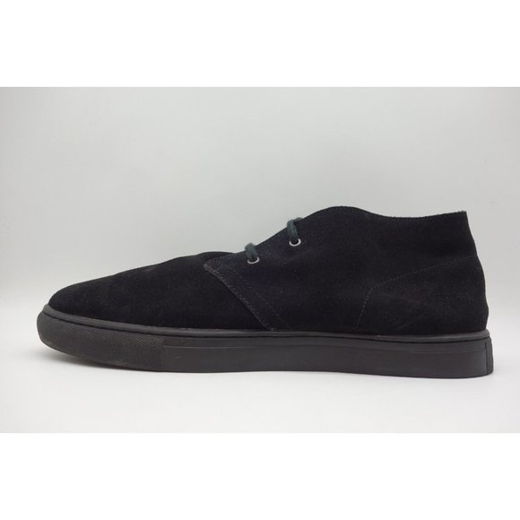 Polo Ralph Lauren Joplin Black Suede Leather Lace Up Ankle Boots Shoes Mens 15 D main image 9